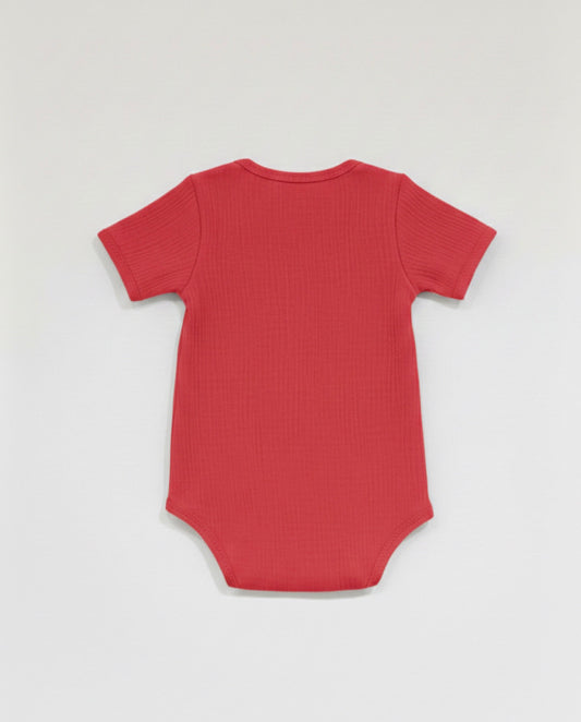 Baby Bodysuit Short/Strawberry