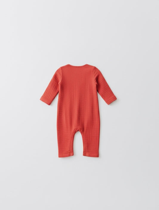 Baby Bodysuit Long/Strawberry