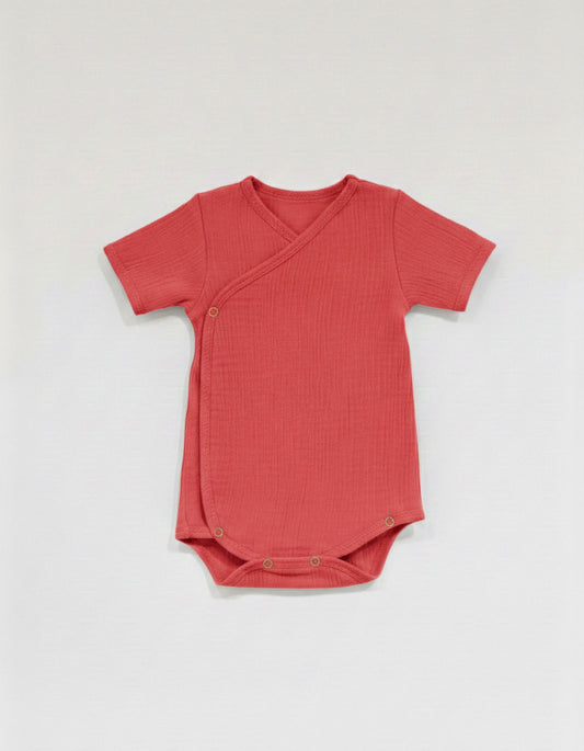 Baby Bodysuit Short/Strawberry