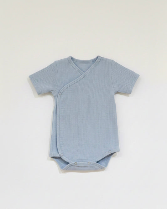 Baby Bodysuit Short/Blueberry