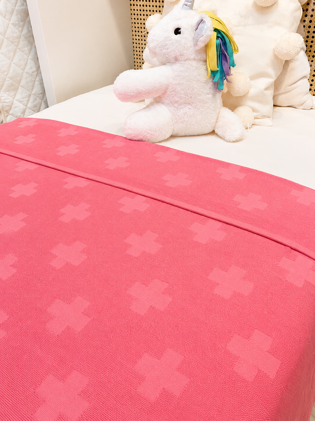 Bambu Müslin Bebek Battaniyesi |Pembe