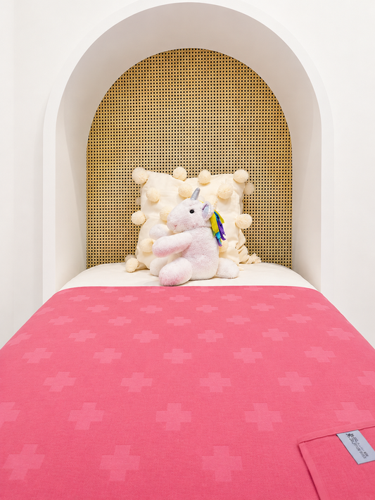 Bambu Müslin Bebek Battaniyesi |Pembe